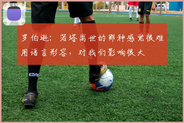 罗伯逊：若塔离世的那种感觉很难用语言形容，对我们影响很大
