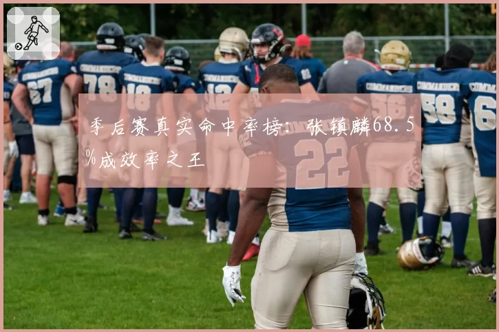 季后赛真实命中率榜：张镇麟68.5%成效率之王